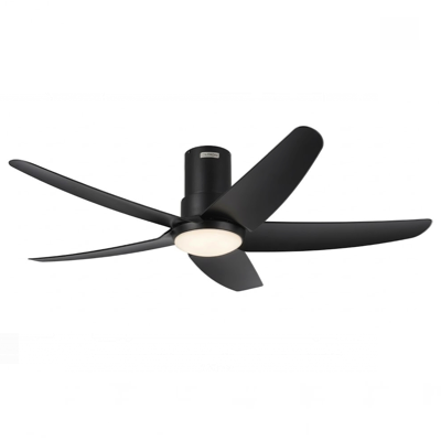 GLOXON 52" DC Ceiling Fan With LED Light 302009 CF5202 LR BLACK